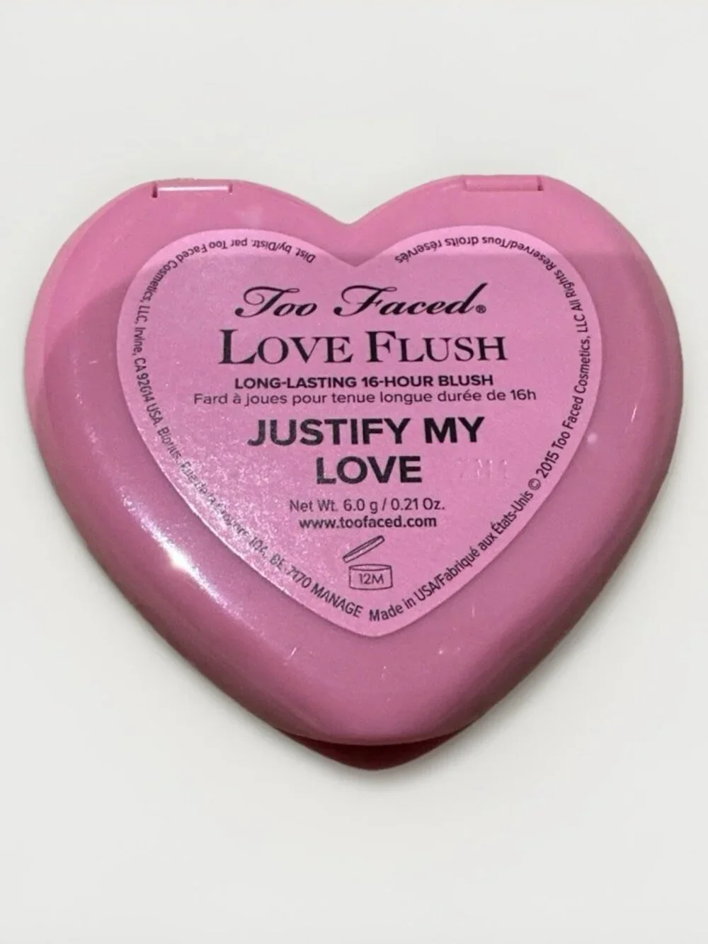 Too Faced Love Flush Justify My Love